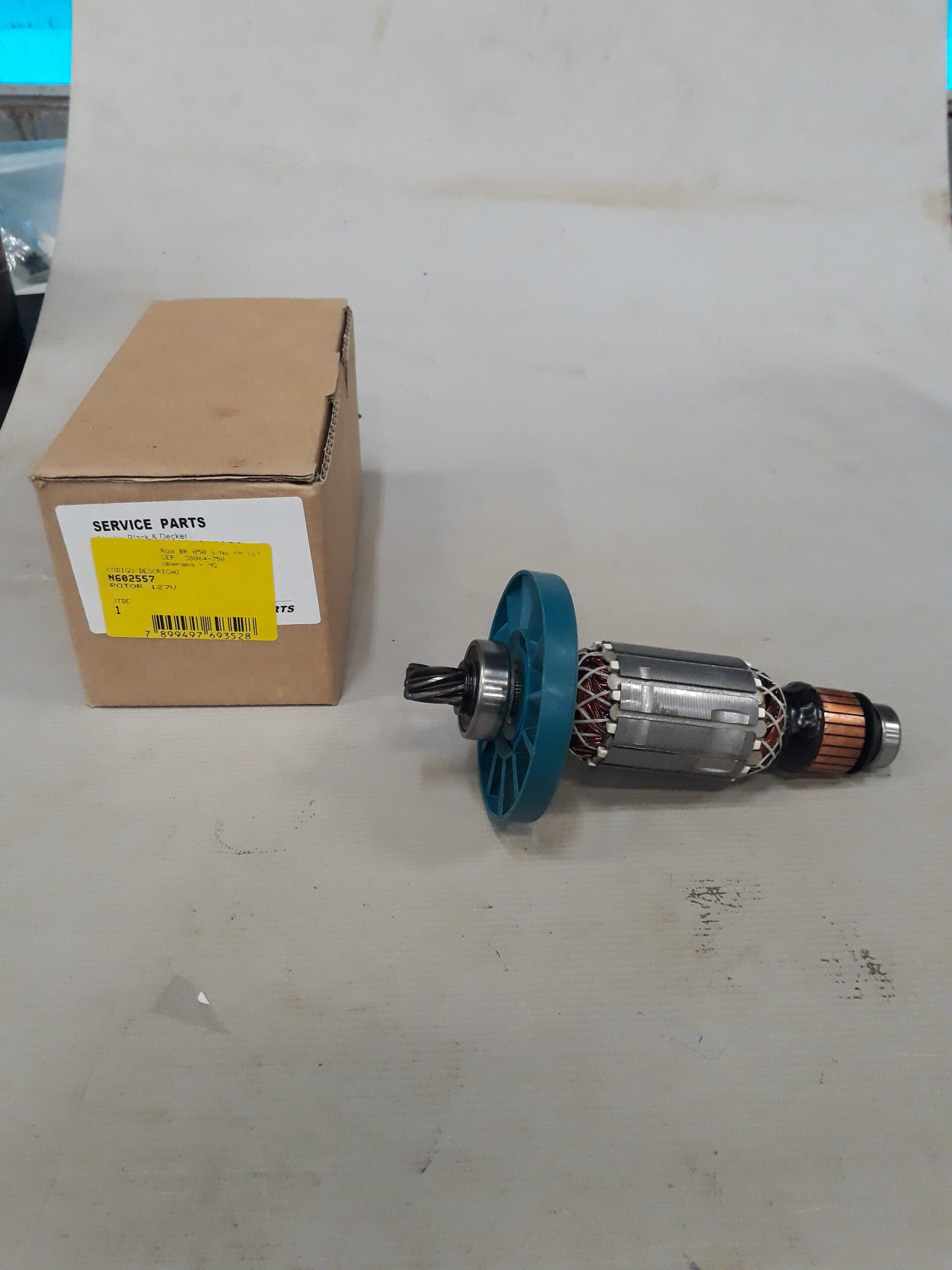 N602557 Rotor 127v Para Martelo Demolidor Shm5-br Stanley N602557 - Imagem 1