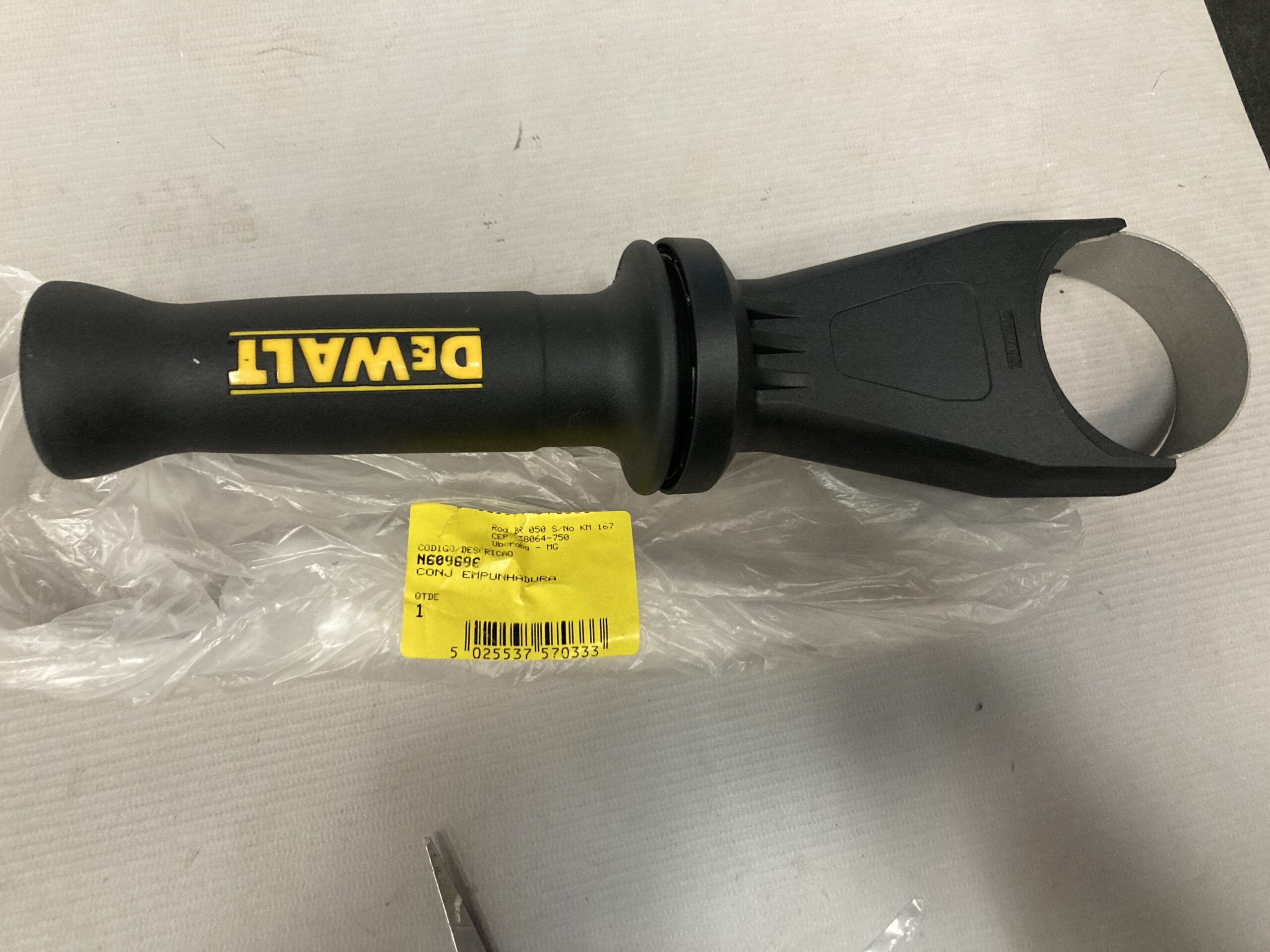 N609696 Conj Empunhadura Para Martelo Perfurador D25614-b2 Dewalt N609696 - Imagem 1
