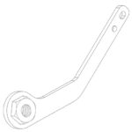 Alavanca Da Sapata Para Serra Tico-tico Dwe300-b2 Dewalt N736267