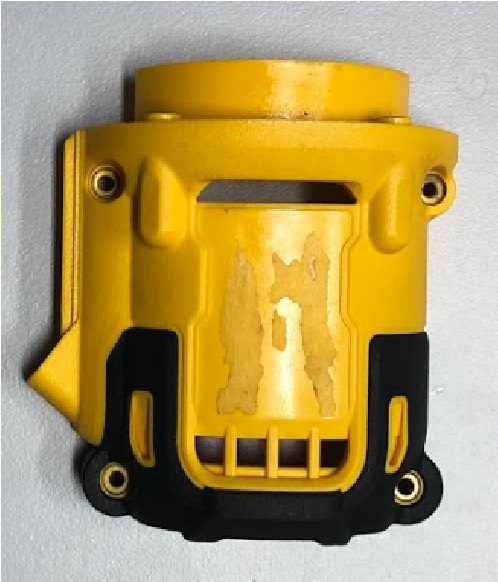 N825334 Cobertura Do Motor Esquerda Para Serra De Fita Dcs377 Dewalt N825334 - Imagem 1