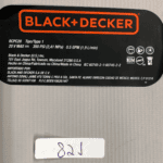 Etiq. Especif. Bcpc20tipo 1 Para Lavadora De Alta Pressão Bcpc20 Black+decker N846444