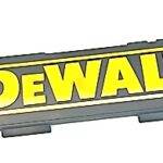 Placa Logomarca Para Martelo Demolidor Dch966 Dewalt Na072282