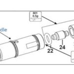 Conj. Eixo Porta Ferram. Para Martelete D25133-b2 Dewalt Na098108