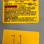 Etiq. Especif Dch172btipo1 Para Martelo Perfurador Dch172 Dewalt Na103680