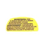 Etiq. Advertencia Para Parafusadeira De Drywall Dcf630 Dewalt Na103926
