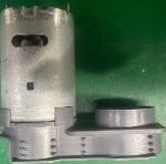 Conj Motor Escova Piso Para Aspirador De Pó Bhfea18 Black+decker Na154878