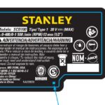 Etiqespecif Scd700 T1 Para Parafusadeira Bateria 20v Scd700 Stanley Na229970