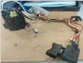 Conj. Estator E Interrup Para Lixadeira De Cinta Dcw220 Dewalt Na255982