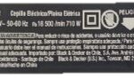 Etiq. Especif. Bew712-b2tipo1 Para Plaina Bew712-b2 Black e Decker Na389024