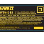 Etiq Especif Dwe4010-b2t10 Para Esmerilhadeira Angular Dwe4010-b2 Dewalt Na409365