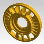 Ventilador/vento+nha Para Esmerilhadeira Angular Dcg408b-b2 Dewalt Na419306
