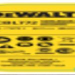 Etiq. Espec Dcbl772 Para Soprador De Folhas Dcbl772b-b3 Dewalt Na477376