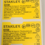 Etiqueta De Classificação Para Parafusadeira Bateria 20v Sbi811b Stanley Na662943