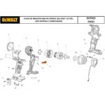 Interruptor para Chave de Impacto Dcf921n-xj Dewalt N795387 - Imagem 5