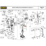 Par de Escovas de Carvao220v para Martelo Demolidor D25899k-b2 Dewalt 1005550-02 - Imagem 3