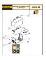 Máquina de Solda 220V 61316-B2 STAR 3200 Tipo 1 Stanley - Imagem 2