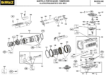 Engrenagem 39D Martelo Dewalt D25762 Cod. 488688-00 - Imagem 4