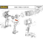 Seletor de Reversao para Parafusadeira Bateria 20v Dcd780-b2 Dewalt N039788 - Imagem 4