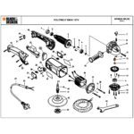 Bucha para Politriz Wp600k-b2 Black e Decker 5140140-94 - Imagem 3