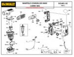 Martelo Perfurador 220V D25481-B2 Tipo 1 Dewalt - Imagem 2