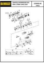 Martelo Demolidor 220V D25892-B2 Tipo 2 Dewalt - Imagem 2