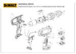 Parafusadeira Bateria 12V DCD700CH Tipo 10 Dewalt - Imagem 2