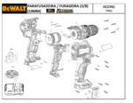 Parafusadeira Bateria 12V DCD701 Tipo 1 Dewalt - Imagem 2