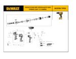 Parafusadeira Bateria 12V DCD706 Tipo 1 Dewalt - Imagem 2
