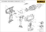 Parafusadeira Bateria 12V DCD716-BR Tipo 1 Dewalt - Imagem 2