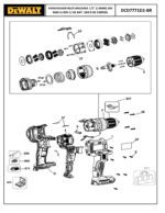 Parafusadeira Bateria 20V DCD7771 Tipo 1 Dewalt - Imagem 2