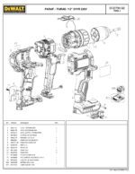 Parafusadeira Bateria 20V DCD790-B2 Tipo 1 Dewalt - Imagem 2