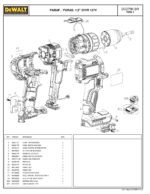 Parafusadeira Bateria 20V DCD790-BR Tipo 1 Dewalt - Imagem 2