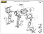 Parafusadeira Bateria 20V DCD791-B2 Tipo 1 Dewalt - Imagem 2