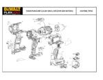 Parafusadeira Bateria 20V DCD796B Tipo 3 Dewalt - Imagem 2