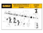 Parafusadeira Bateria 20V DCD85M Tipo 1 Dewalt - Imagem 2