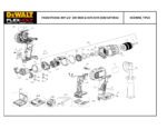 Parafusadeira Bateria 20V DCD985B Tipo 2 Dewalt - Imagem 2