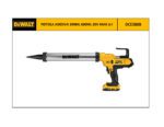Pistola Aplicadora de Silicone e Selantes DCE580B Dewalt - Imagem 2