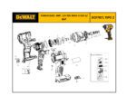 Parafusadeira Bateria 20V DCF7871 Tipo 2 Dewalt - Imagem 2
