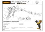 Parafusadeira Bateria 12V DCF801 Tipo 1 Dewalt - Imagem 2