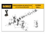 Parafusadeira Bateria 20V DCF85M Tipo 1 Dewalt - Imagem 2