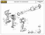 Parafusadeira Bateria 20V DCF887-BR Tipo 1 Dewalt - Imagem 2