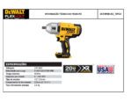 Chave de Impacto DCF899 Tipo 2 Dewalt - Imagem 3