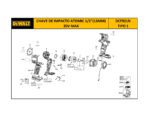 Chave de Impacto DCF921N-XJ Dewalt - Imagem 3
