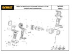 Chave de Impacto DCF922 Tipo 1 Dewalt - Imagem 2