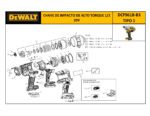 Chave de Impacto DCF961B-B3 Dewalt - Imagem 2