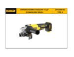 Esmerilhadeira Angular DCG408B-B2 Tipo 1 Dewalt - Imagem 2