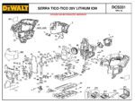 Serra Tico-Tico DCS331-B3 Tipo 12 Dewalt - Imagem 2