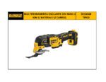 Multi Ferramenta DCS356B Tipo 2 Dewalt - Imagem 2