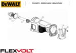 Serra Sabre DCS388T2 Tipo 1 Dewalt - Imagem 5