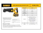 Serra Sabre DCS389 Tipo 1 Dewalt - Imagem 3